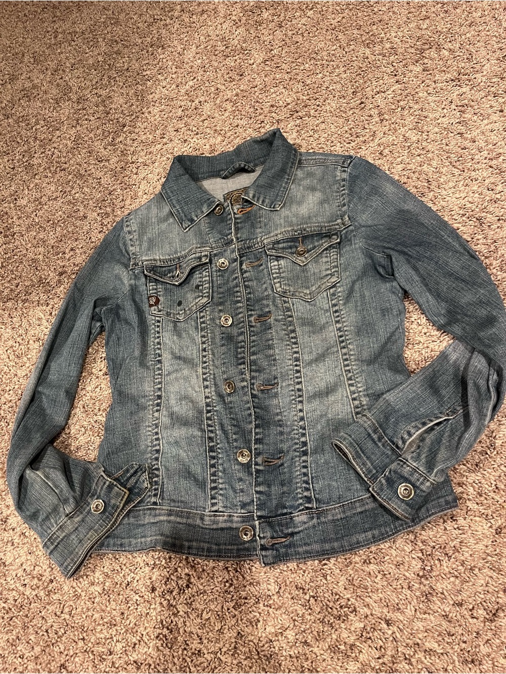 Christopher Blue women’s denim jacket size small